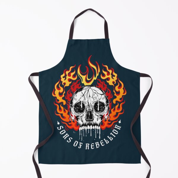 Item preview, Sons Of Rebellion Skull In Flames designed and sold by MWLBM2018.