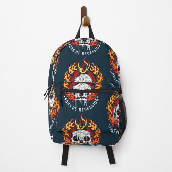 Item preview, Sons Of Rebellion Skull In Flames designed and sold by MWLBM2018.