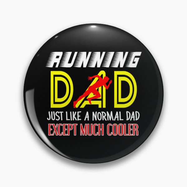 Item preview, Running Dad Just Like A Normal Dad Only Much Cooler Funny Essential T-Shirt designed and sold by samirdari7.