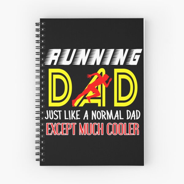Item preview, Running Dad Just Like A Normal Dad Only Much Cooler Funny Essential T-Shirt designed and sold by samirdari7.