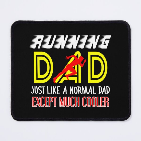 Item preview, Running Dad Just Like A Normal Dad Only Much Cooler Funny Essential T-Shirt designed and sold by samirdari7.
