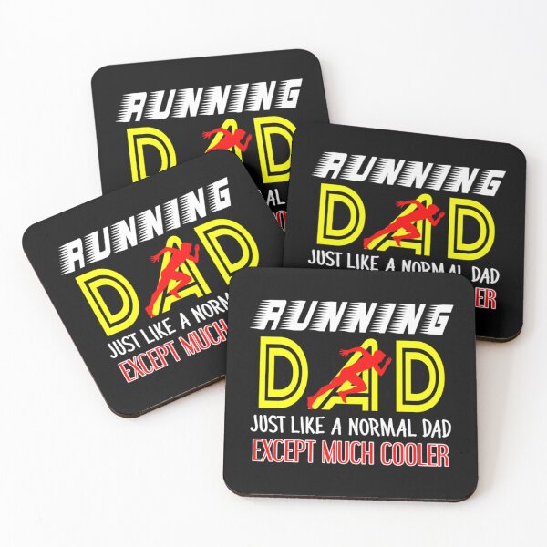 Item preview, Running Dad Just Like A Normal Dad Only Much Cooler Funny Essential T-Shirt designed and sold by samirdari7.