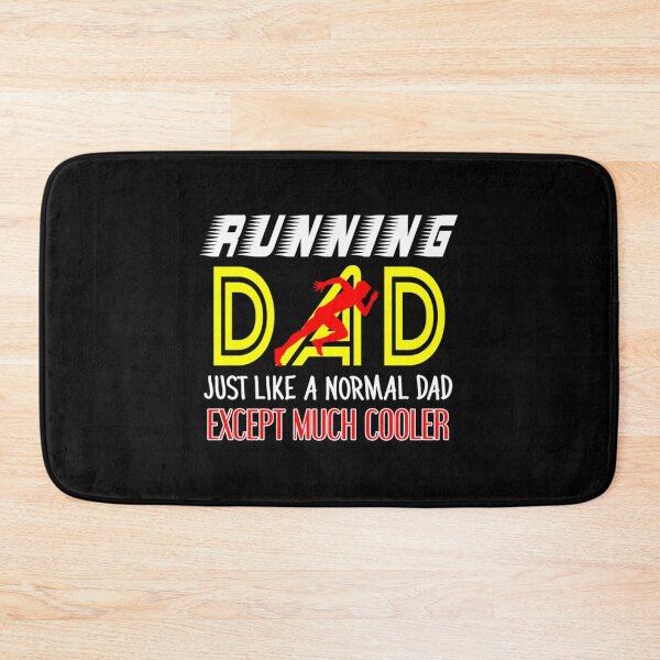 Item preview, Running Dad Just Like A Normal Dad Only Much Cooler Funny Essential T-Shirt designed and sold by samirdari7.