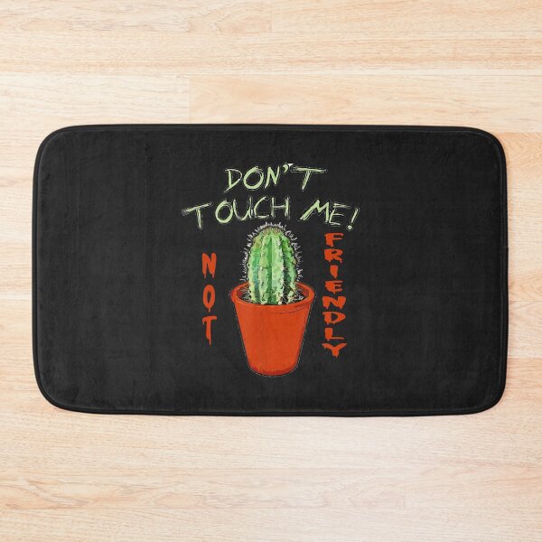 Item preview, Not Friendly Do Not Touch too close to touch Sticker designed and sold by ricnikkiaavi.