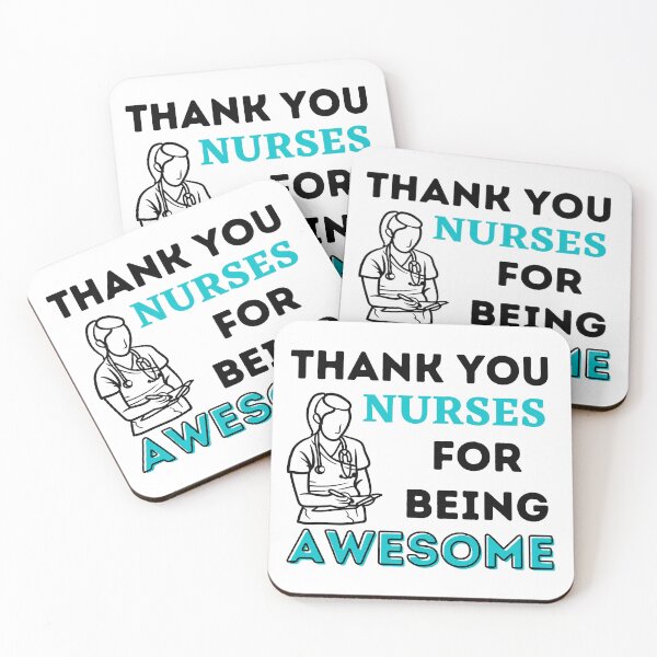 Item preview, Thank You Nurses for Being Awesome Design  designed and sold by CreativNode.