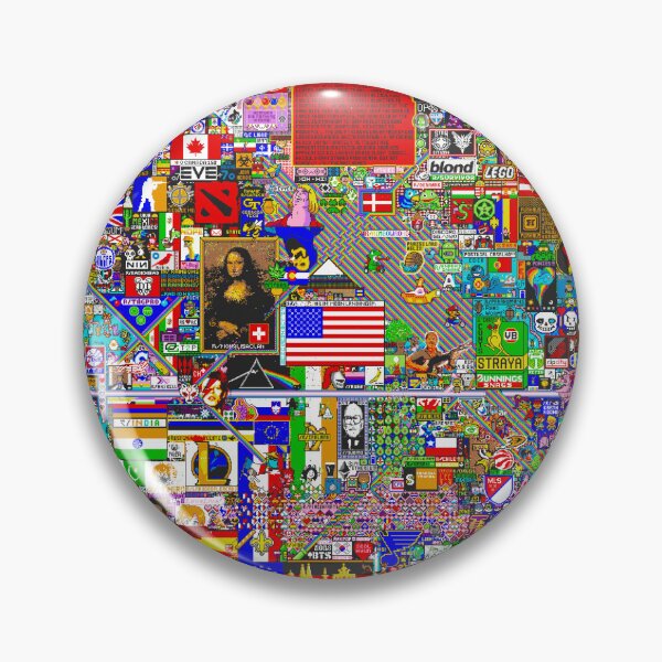 Item preview, r/Place 2017 designed and sold by LuckyLuciano77.