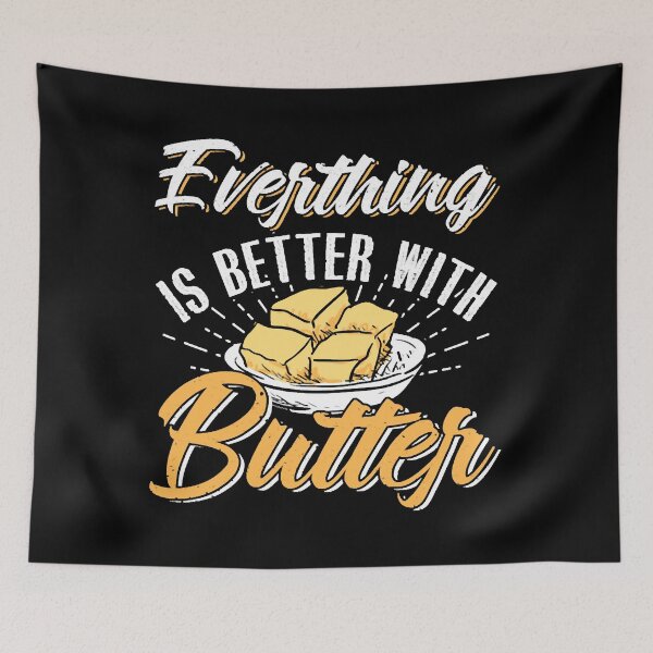 Artikelvorschau, Mit Butter ist alles besser entworfen und verkauft von LillyVidal.