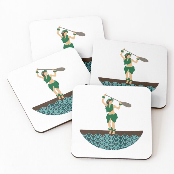 Item preview, Hawaii Wahine Paddle Hawaii Girl Gift Idea designed and sold by LillyVidal.