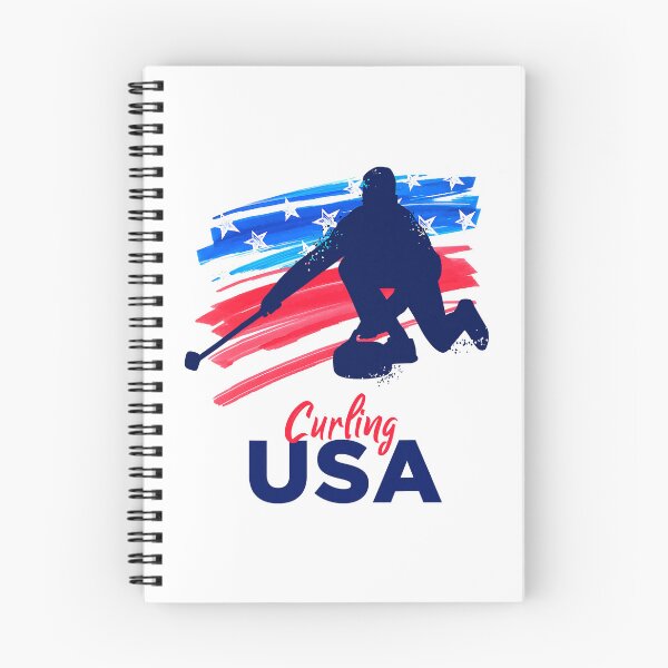 Item preview, Curling USA Support The Team USA Flag Curl Clean designed and sold by levintere.