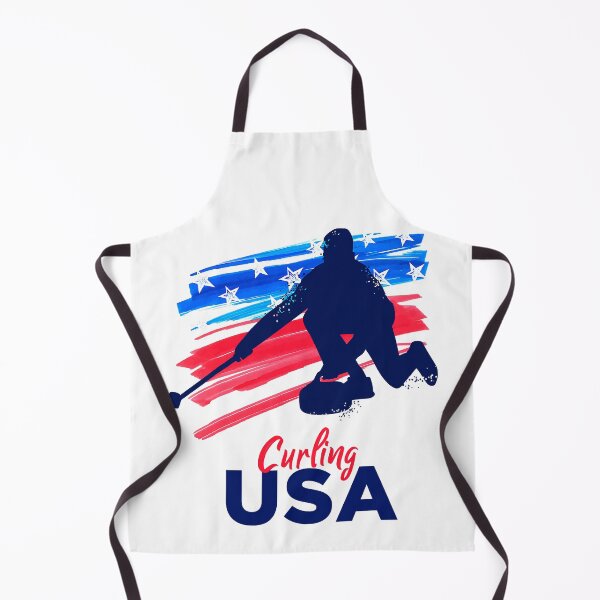 Item preview, Curling USA Support The Team USA Flag Curl Clean designed and sold by levintere.