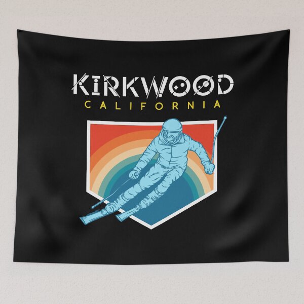 Item preview, Kirkwood, Californiausa Ski Resort 1980S Retro designed and sold by LillyVidal.