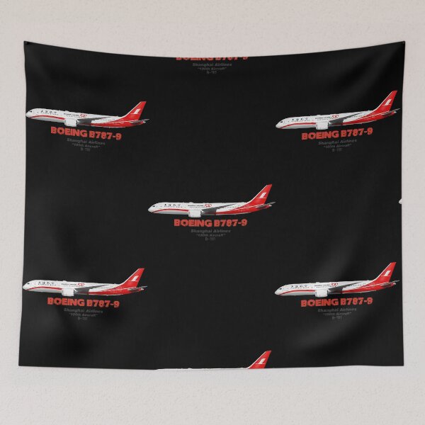 Item preview, Boeing B787-9 - Shanghai Airlines 100th Aircraft  designed and sold by StacieWagn7932.