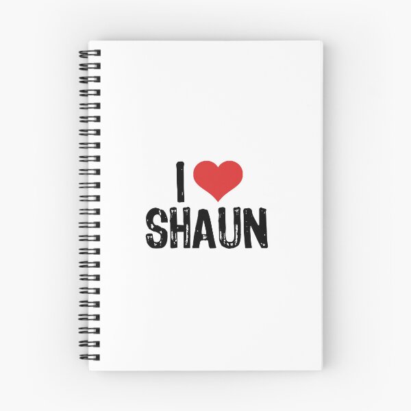 Item preview, I Love Shaun designed and sold by The "I Love Everything" Shop.