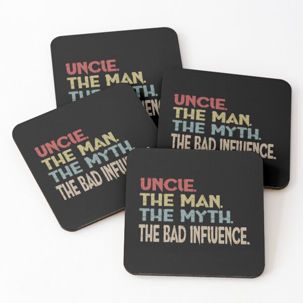 Item preview, Uncle The Man The Myth The Bad Influence Gift designed and sold by LillyVidal.