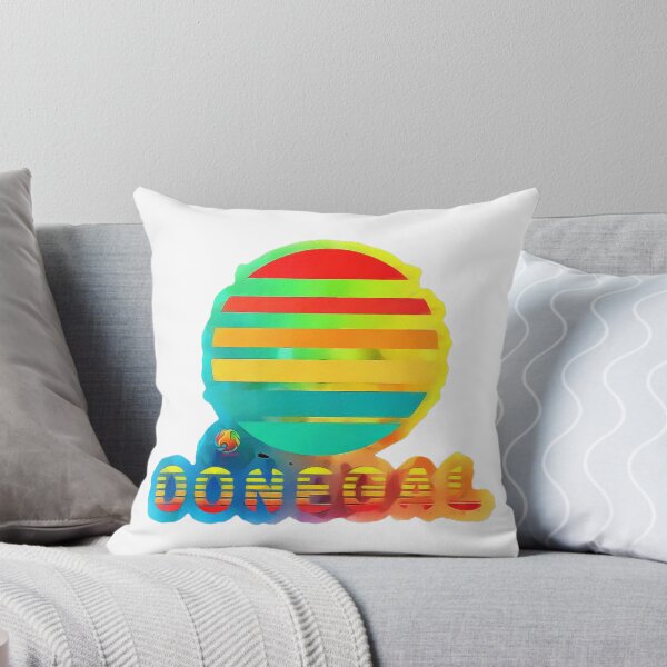 Item preview, Donegal Irlanda Retro Tropical Atardecer Especial 1 designed and sold by OliDesigns.
