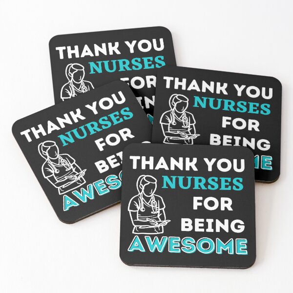 Item preview, Thank You Nurses for Being Awesome Design  designed and sold by CreativNode.