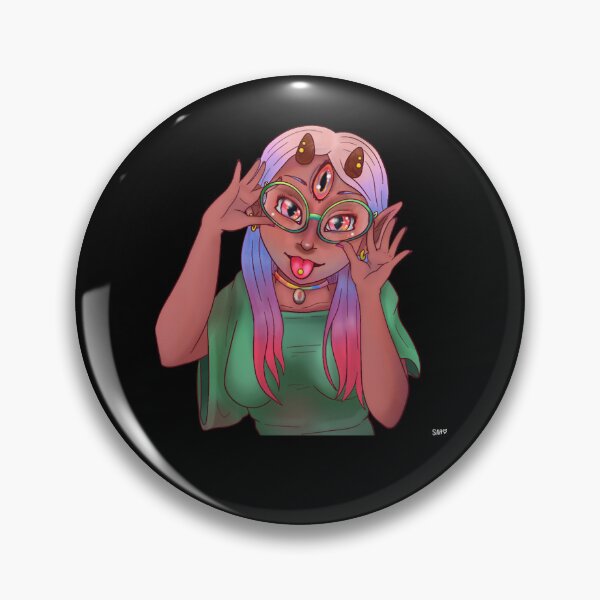 Item preview, Three Eyes Demon Babe designed and sold by RickyyRamshur.