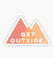 Get Outside Sticker