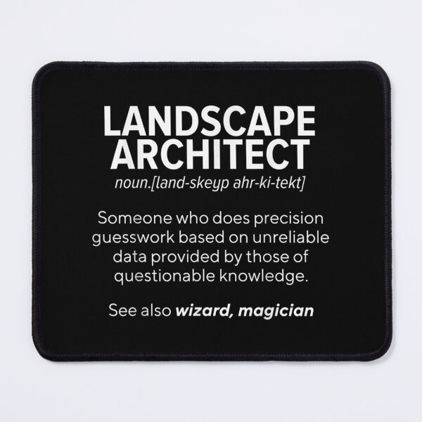 Item preview, Funny Landscape Architect Noun Definition Meaning designed and sold by laurateam.