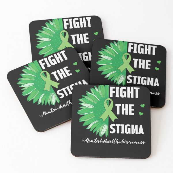 Artikelvorschau, Bekämpfe das Stigma | Fragen der psychischen Gesundheit | Grüne Sonnenblume entworfen und verkauft von AlexaTees.