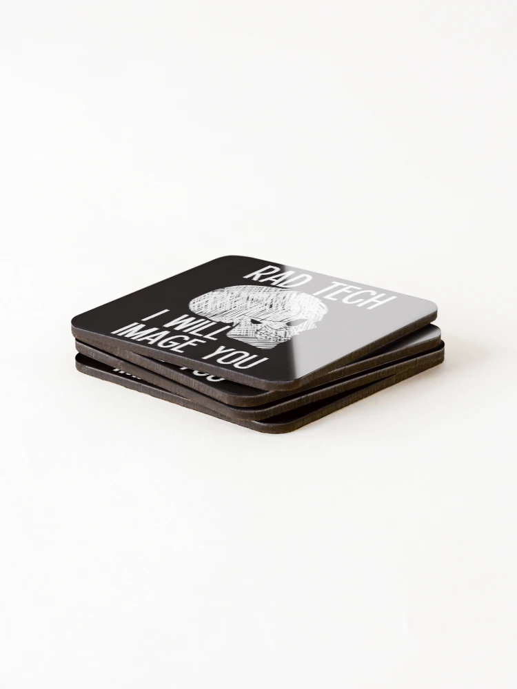Thumbnail 4 of 5, Coasters (Set of 4), Rad Tech Radiologist Radiographer Radiologic Technologist designed and sold by TomGiantDesigns.