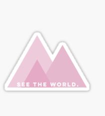 See The World Sticker