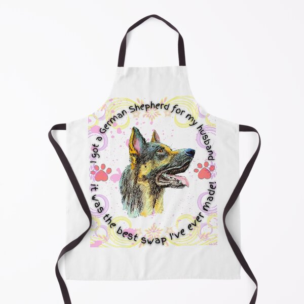 Item preview, German Shepherd Lovers - I got a german shepherd for my husband, funny dog designs designed and sold by dsrdirect.