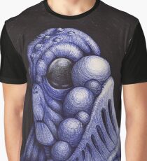 Aquatic Deep Space Alien Graphic T-Shirt