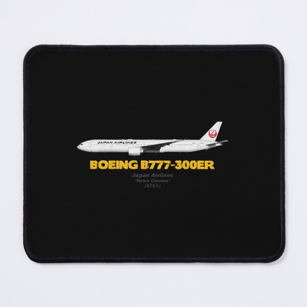 Item preview, Boeing B777-300ER - Japan Airlines Retro Colours  designed and sold by SamanthaSi7801.