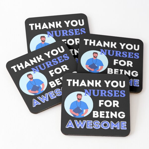 Item preview, Thank You Nurses for Being Awesome Design  designed and sold by CreativNode.