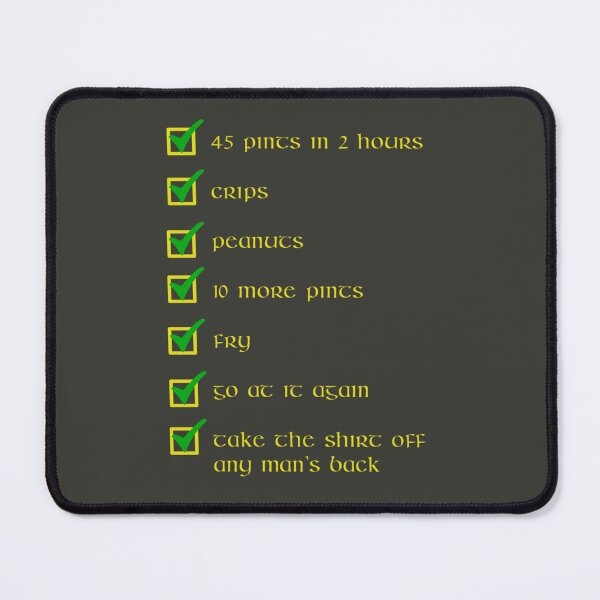 Item preview, Paddy Losty Pintman Checklist   designed and sold by Mohammed99k.