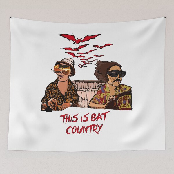 Item preview, Bat Country Hunter Thompson designed and sold by KingsleyRyan.