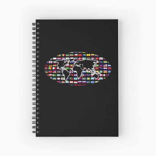 Item preview, Traveller World Map Travel International World Flags designed and sold by bestshirtdesign.