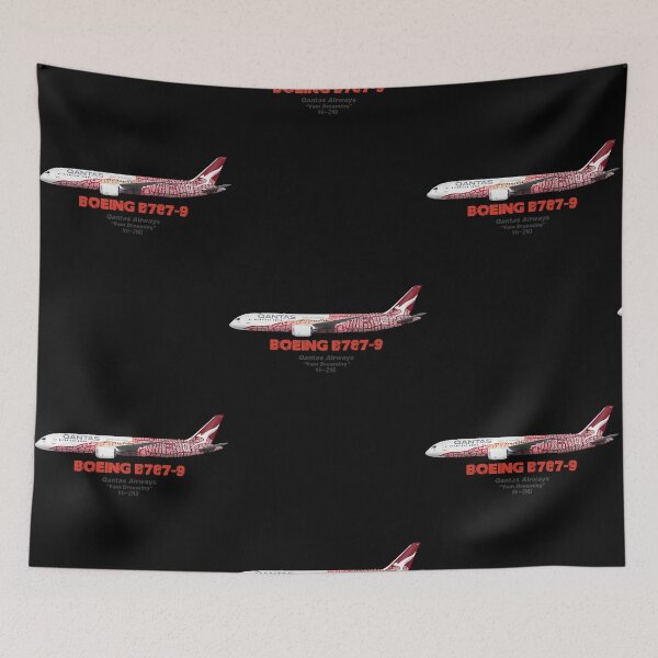 Item preview, Boeing B787-9 - Qantas Airways Yam Dreaming  designed and sold by StacieWagn7932.