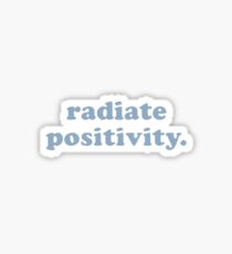 Strahlenpositivität Sticker