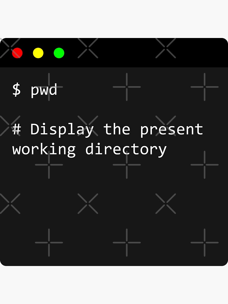 linux-command-pwd-what-does-pwd-do-in-terminal-sticker-for-sale