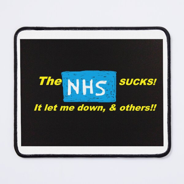 Item preview, YOU ARE NOT FORCED TO WORK FOR THE NHS! designed and sold by fluffystuffyness.