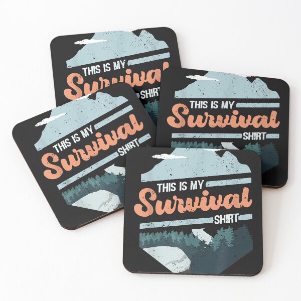 Item preview, This Is My Survival Shirt Bushcraft Camping Hiking  designed and sold by ABBYHENDR.