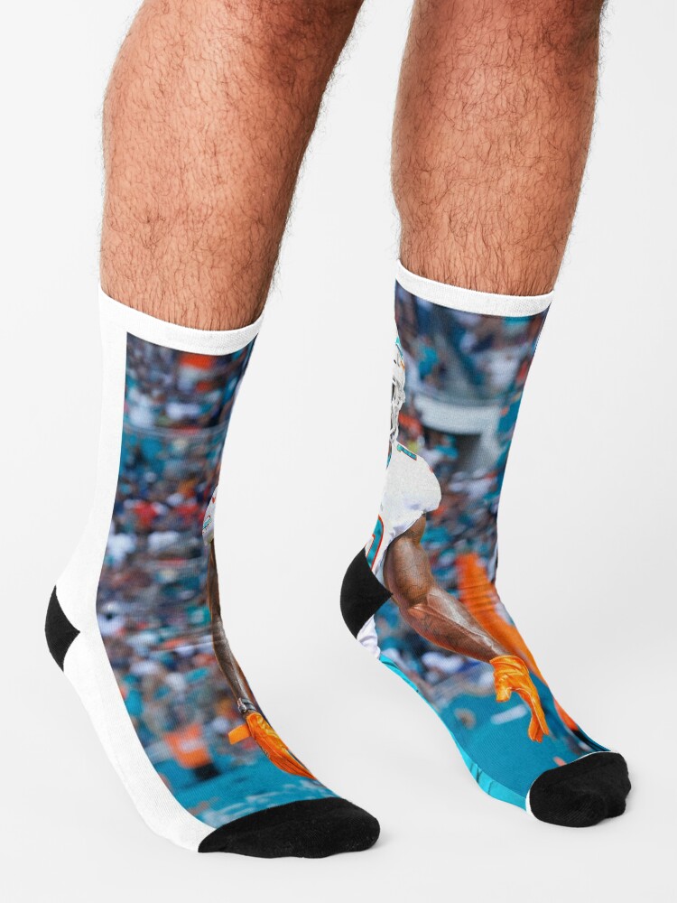 Tyreek Hill Socks Premium Nfl Socks Dolphins Football Socks 