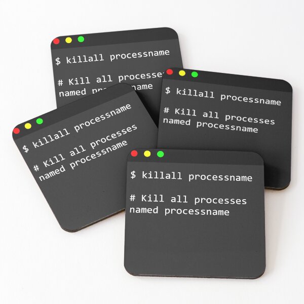 Item preview, linux command killall | what does killall do in terminal | designed and sold by CodingStore  ★★★★★.