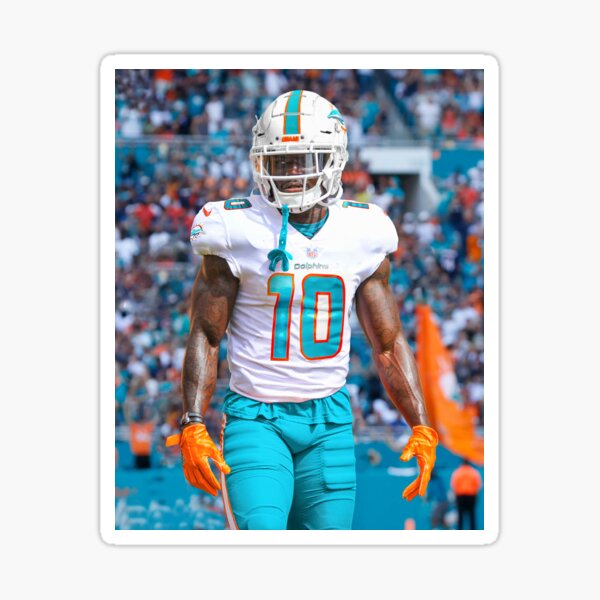 Tyreek Hill Dolphins Sticker for Sale by AC-625