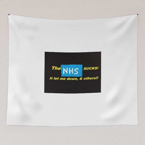 Item preview, YOU ARE NOT FORCED TO WORK FOR THE NHS! designed and sold by fluffystuffyness.