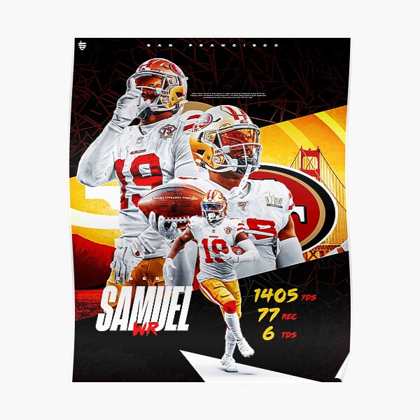 Deebo Samuel 19 Poster for Sale by dontlaughswim