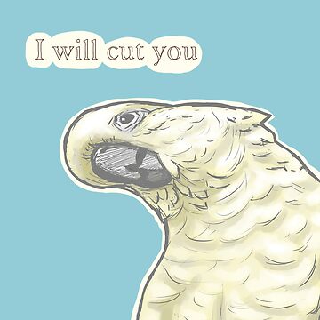 Artwork thumbnail, Cut You Cockatoo by NatRodgers