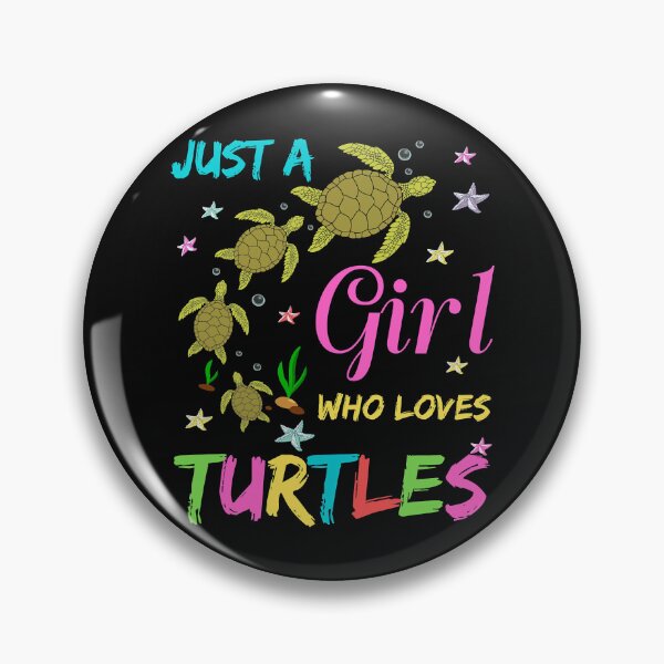 Artikelvorschau, Just A Girl Who Loves Turtles – Turtle Sea Costume Girls entworfen und verkauft von caintati.