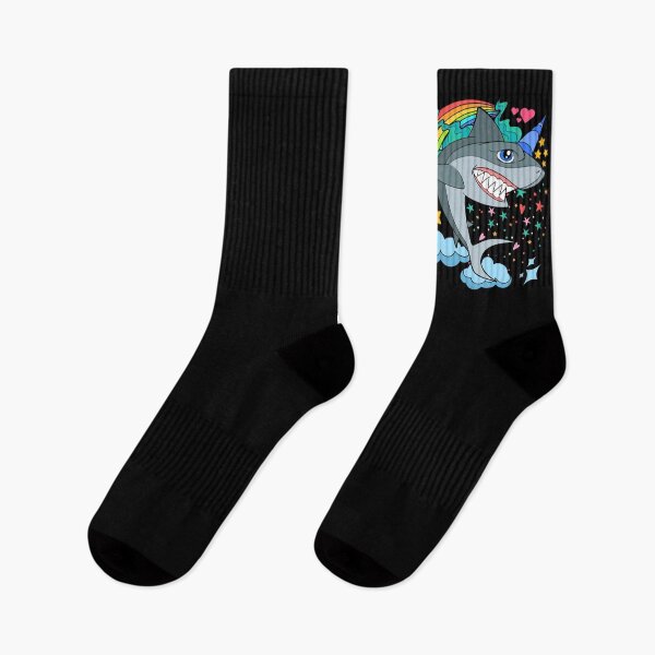 Item preview, Rainbow Fish Shark Cute Sharkicorn Fantasy Unicorn designed and sold by bestshirtdesign.