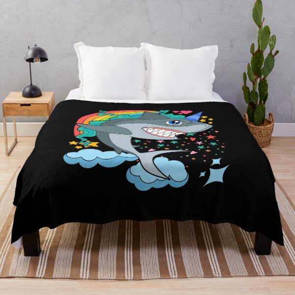 Item preview, Rainbow Fish Shark Cute Sharkicorn Fantasy Unicorn designed and sold by bestshirtdesign.