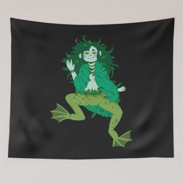 Item preview, Swamp Witch  Sticker designed and sold by ricnikkiaavi.