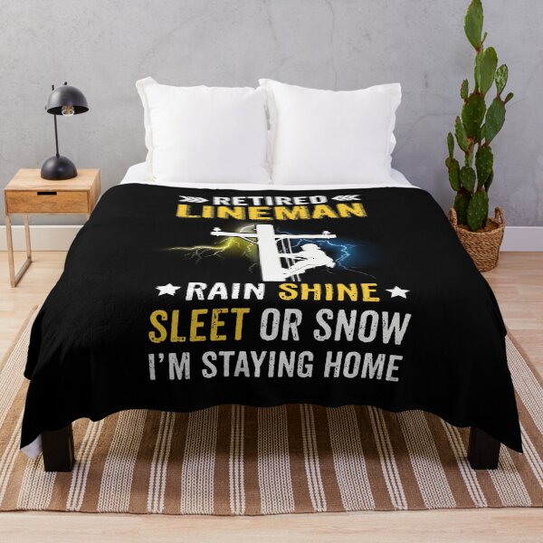 Item preview, lineman rain shine funny quotes designed and sold by BrennaEirlys.
