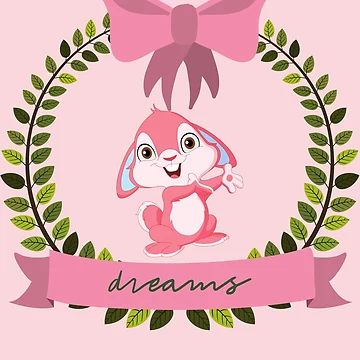 Artwork thumbnail, Cute Rabbit by Muhashii Mu